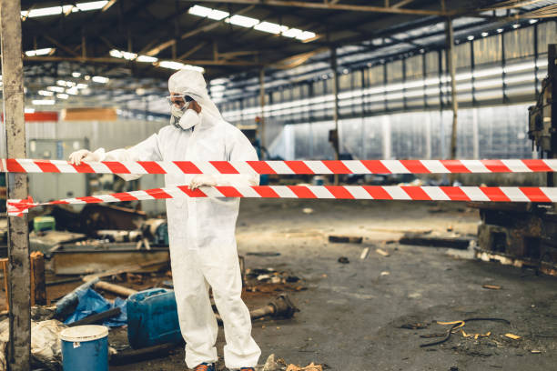 Professional Trauma Scene Cleanup technician working in Fenton, MI